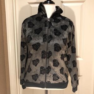 Fuzzy Darth Vader jacket